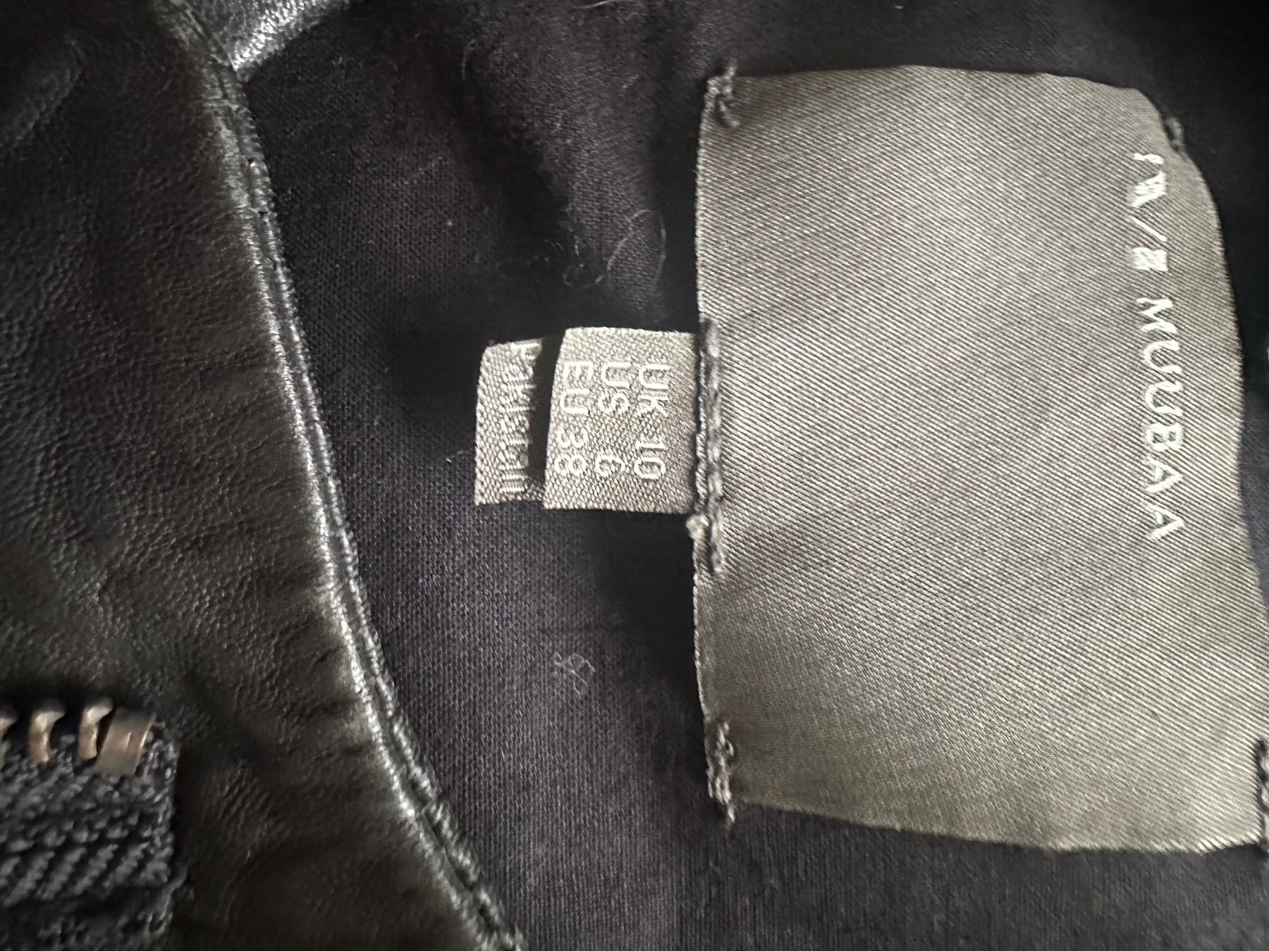 Giacche: Muubaa Lederjacke Schwarz – Usato da Castagnola venduto da petrkars11 6