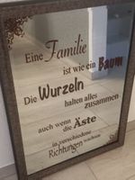 Wunderschöner Spiegel mit Spruch beplottert