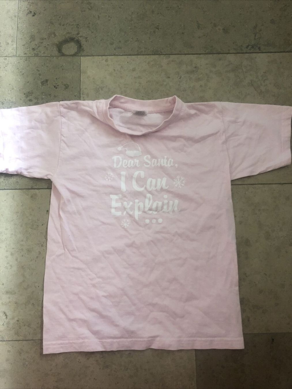 Hemden, T-Shirts & Polos: Kinder-Baumwollshirt „Dear Santa, I can explain…" – Gebraucht aus Basel von anna123456789
