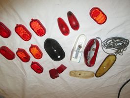 Mofa / Töffli Rücklicht Gläser Sachs / Puch