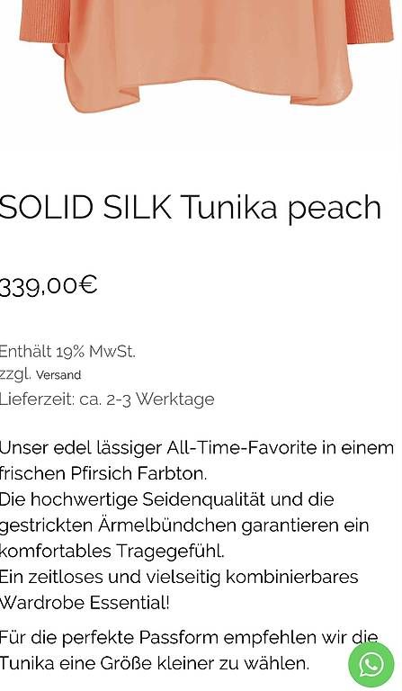 Tuniche: ivi Collection Silk Tunika, gr.36 – Usato da Hofstetten SO venduto da Katharina_Nina_Nina 4
