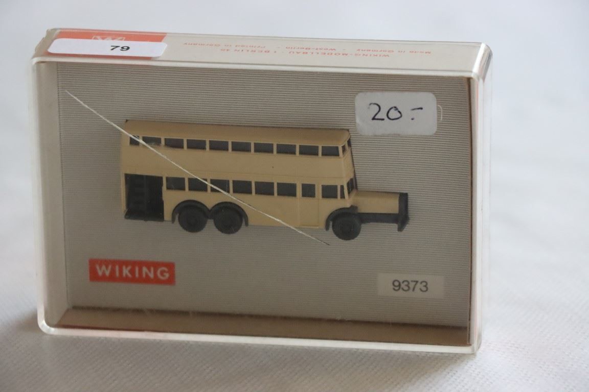 Accessori: Berliner Doppeldeck-Bus D 38 (79) – Nuovo (secondo la descrizione) da Bäriswil BE venduto da WWYN-Liquidationen 2