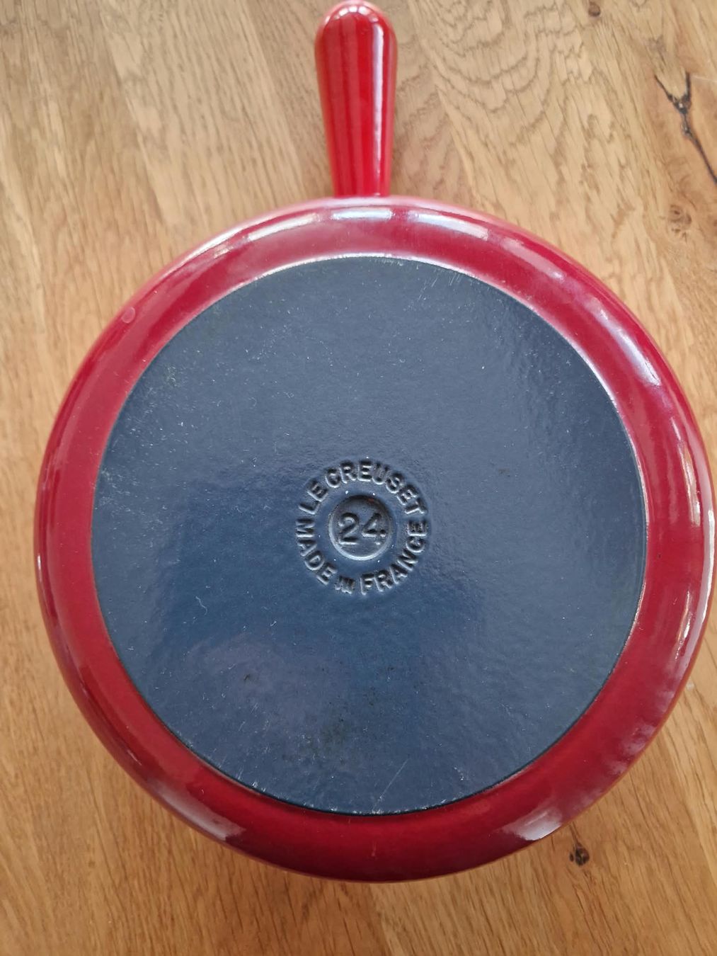 Küchengeräte: Fondue-Caquelon 24cm mit Rechaud – Gebraucht aus Hettlingen von Ratio 1