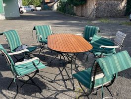 Gartentisch mit 6 Stühlen GARPA FONTENAY guter Zustand