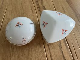 Langenthal Art Deco Dose, Deckeldose, Zuckerdose, Schmuckdos