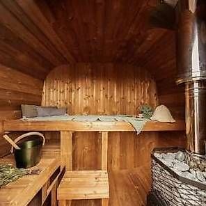 Sauna & Accessori: Fasssauna 1.7 m - Quadratisch / 00097 – Usato da St. Gallen venduto da Spa_at_Home911 1