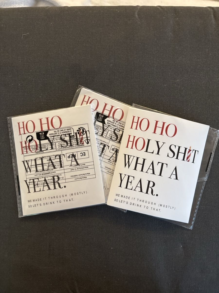 Sticker: Witzige "Holy Shit What a Year" Aufkleber – Nuovo e nell'imballaggio originale da Benken SG venduto da ladinii 1