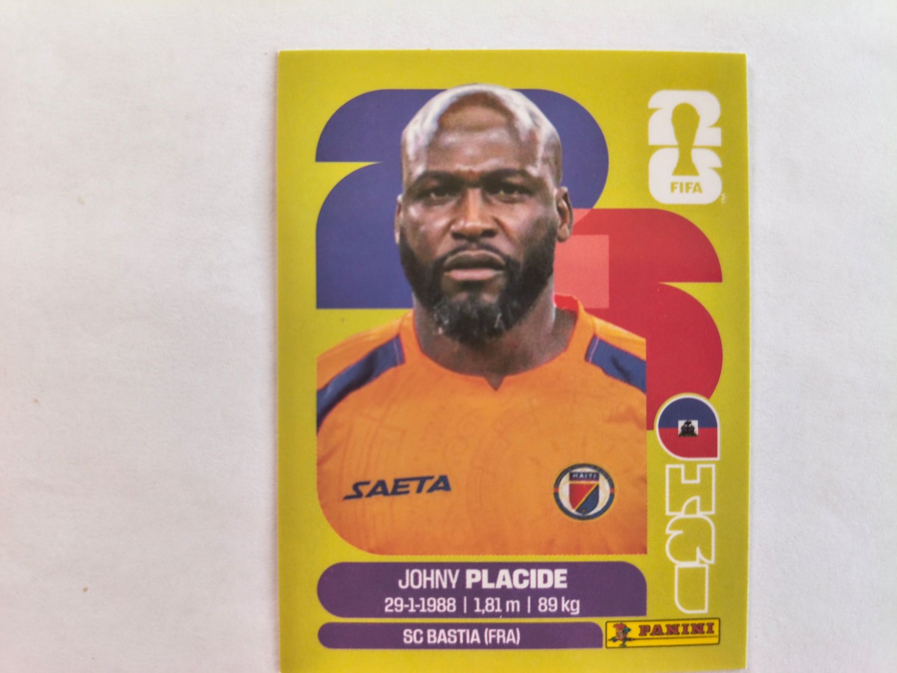 Panini Sammelbilder & Trading cards: W Cup 2026 Haiti N°2 Placide – Neu (gemäss Beschreibung) aus Fontainemelon von cathare67