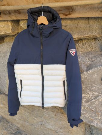 Rossignol Skijacke blau weiss Grösse XS/S