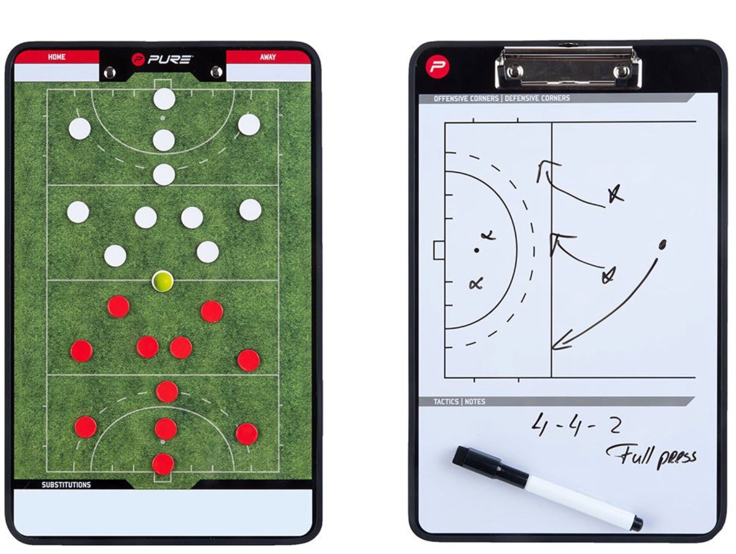 Hometrainer: Trainingsboard Feldhockey doppelseitig "Marke Pure", 21.- – Nuovo e nell'imballaggio originale da Necker venduto da liq24