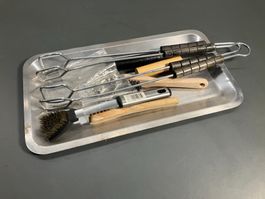 Post. gutes gebr. Grill-Zubehör ab 1.-