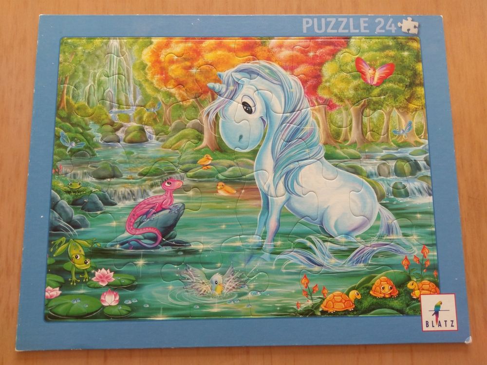 Einhorn Puzzle Blatz | Kaufen auf Ricardo