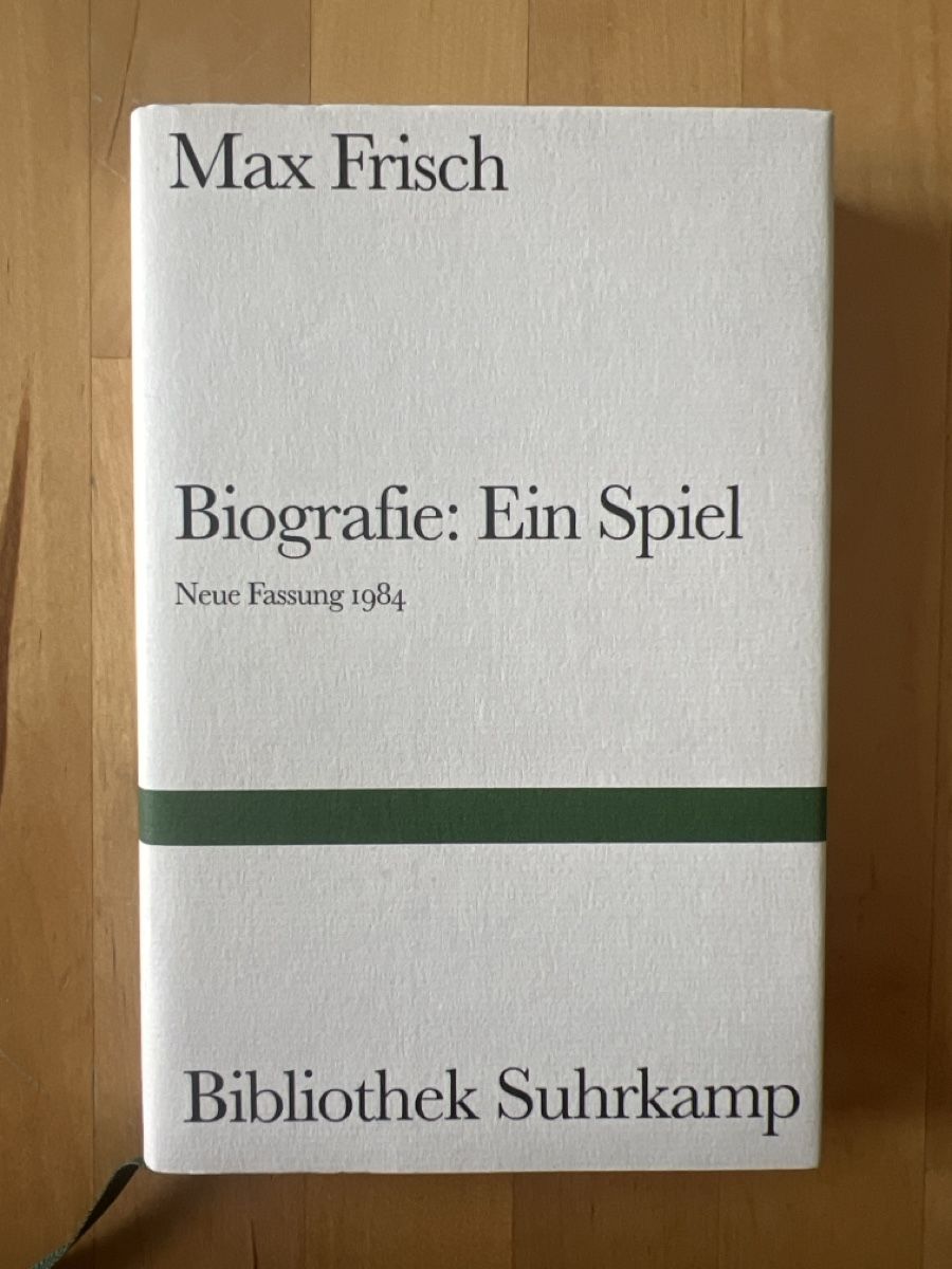 Max Frisch – Biografie: Ein Spiel (neue Fassung von 1984) (Gebraucht ...