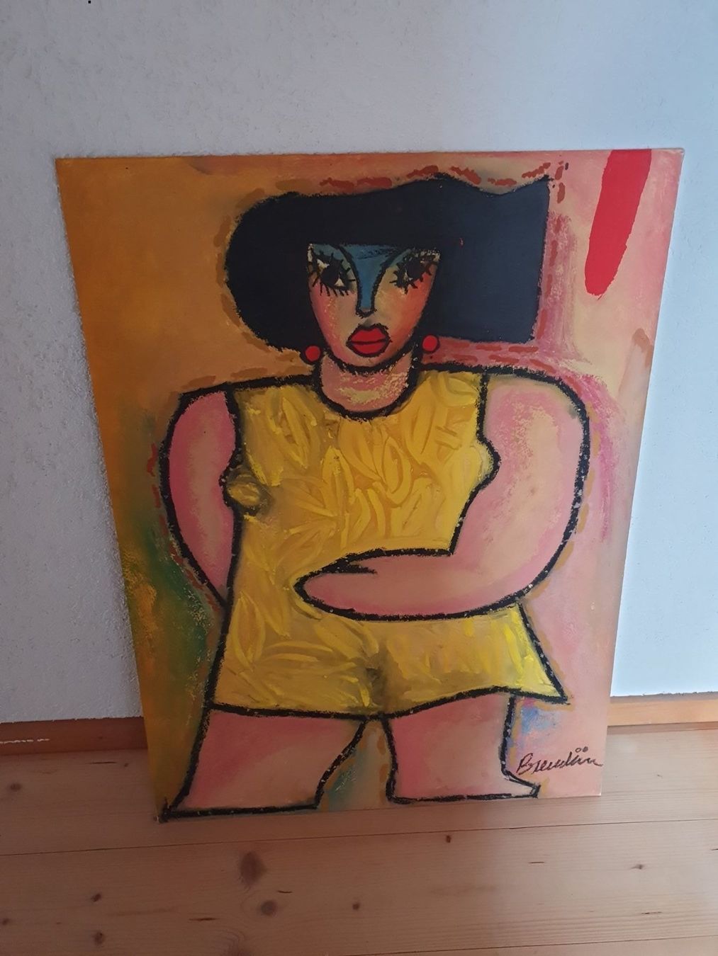 Dipinti: Juan Carlos Breceda (1956) Gemälde – Usato da Grandval venduto da ChezJerome