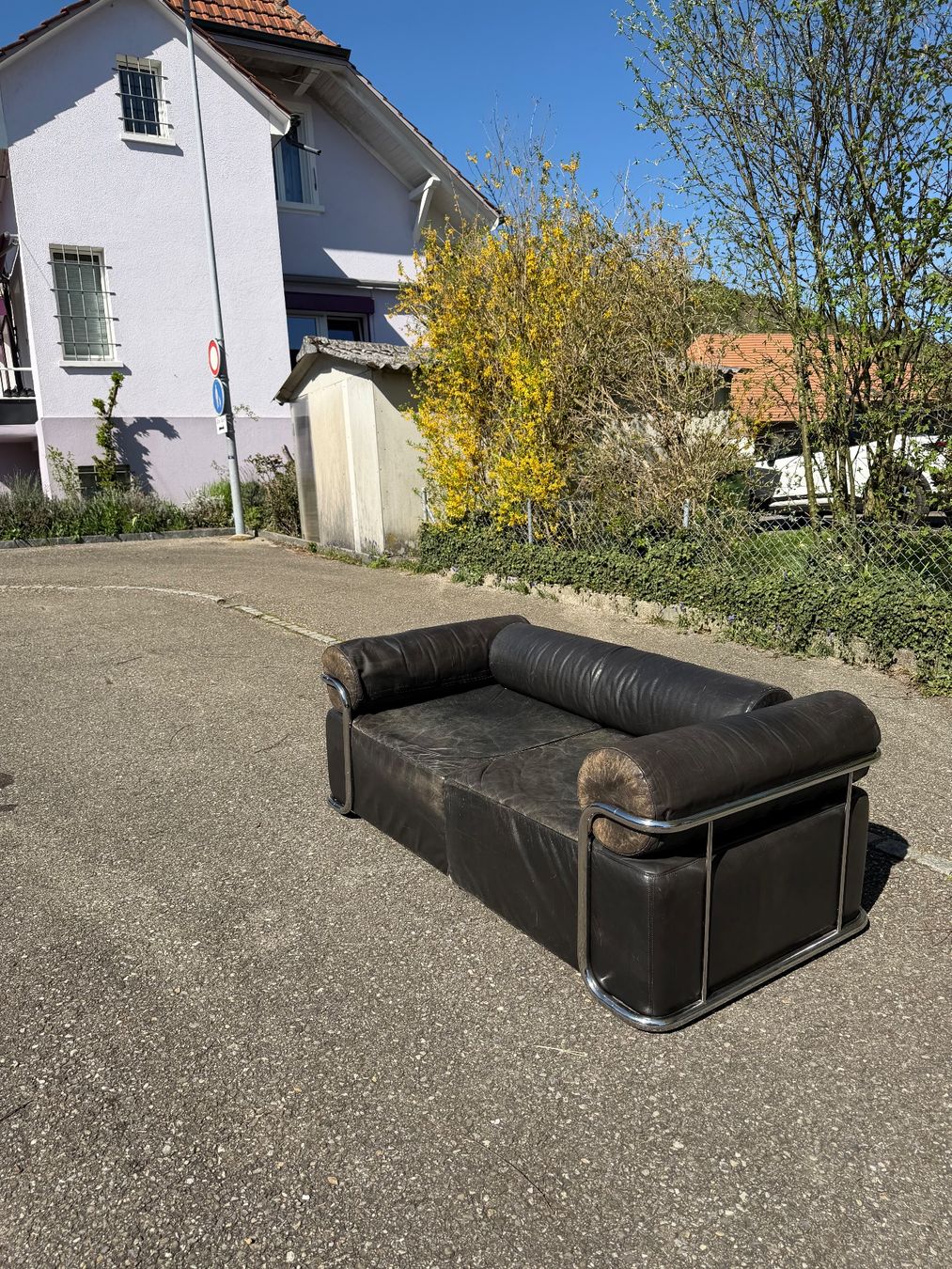 Divani: Sofa Leder Ledersofa Design Friedrich Strässle ab 1.- – Usato da Grenchen venduto da Design-Outlet 4