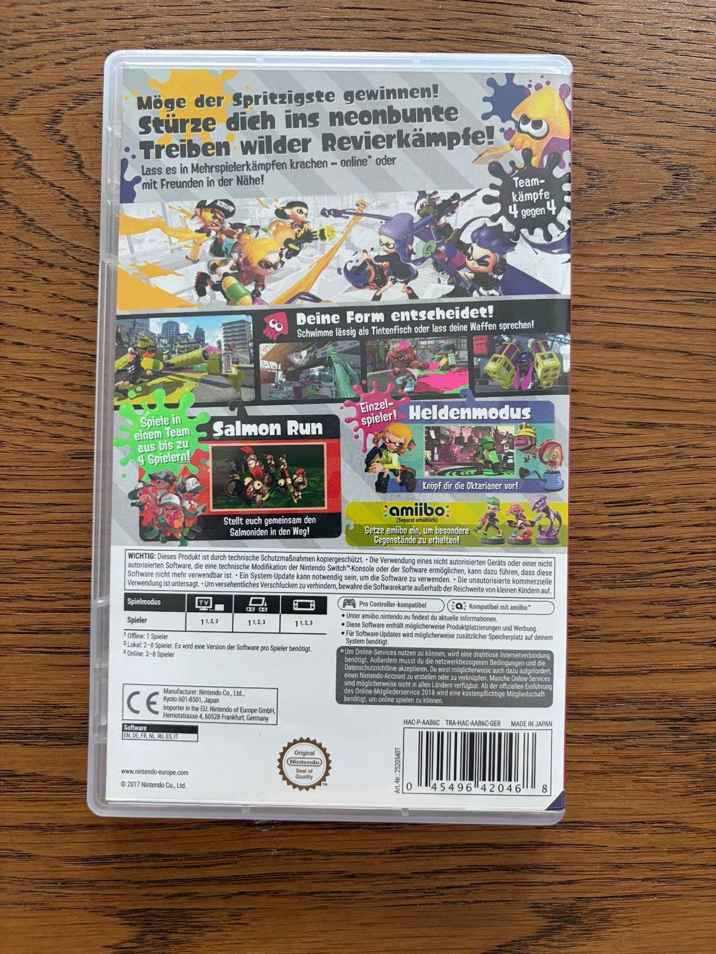Nintendo Spiele: Splatoon 2 für Nintendo Switch – Gebraucht aus Wald ZH von Apy 1