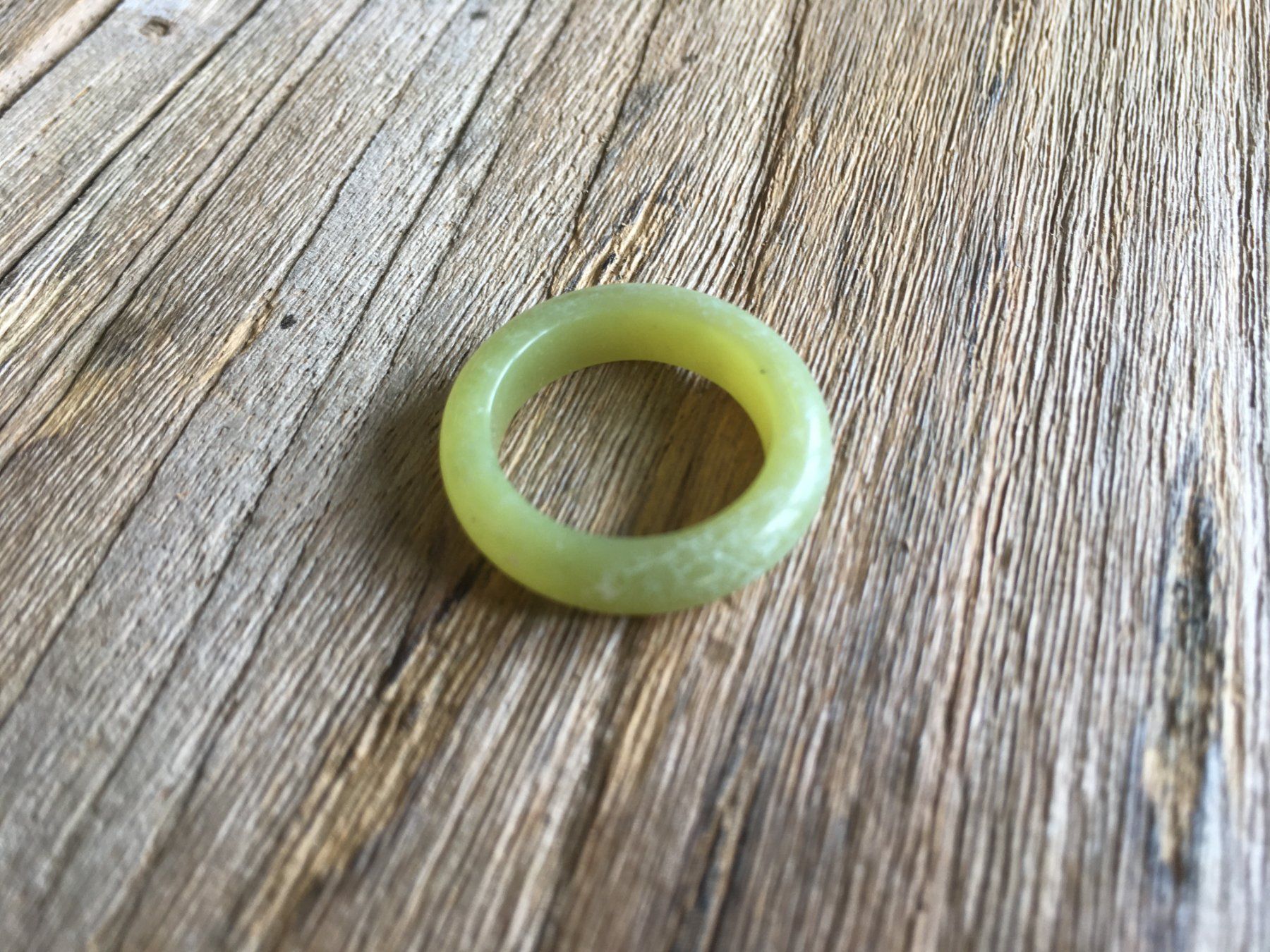 Ringe: PREHNIT  FINGERRING  BREITE 5mm  GRÖSSE 57 – Neu und originalverpackt aus Aesch ZH von LiquidAktion 1