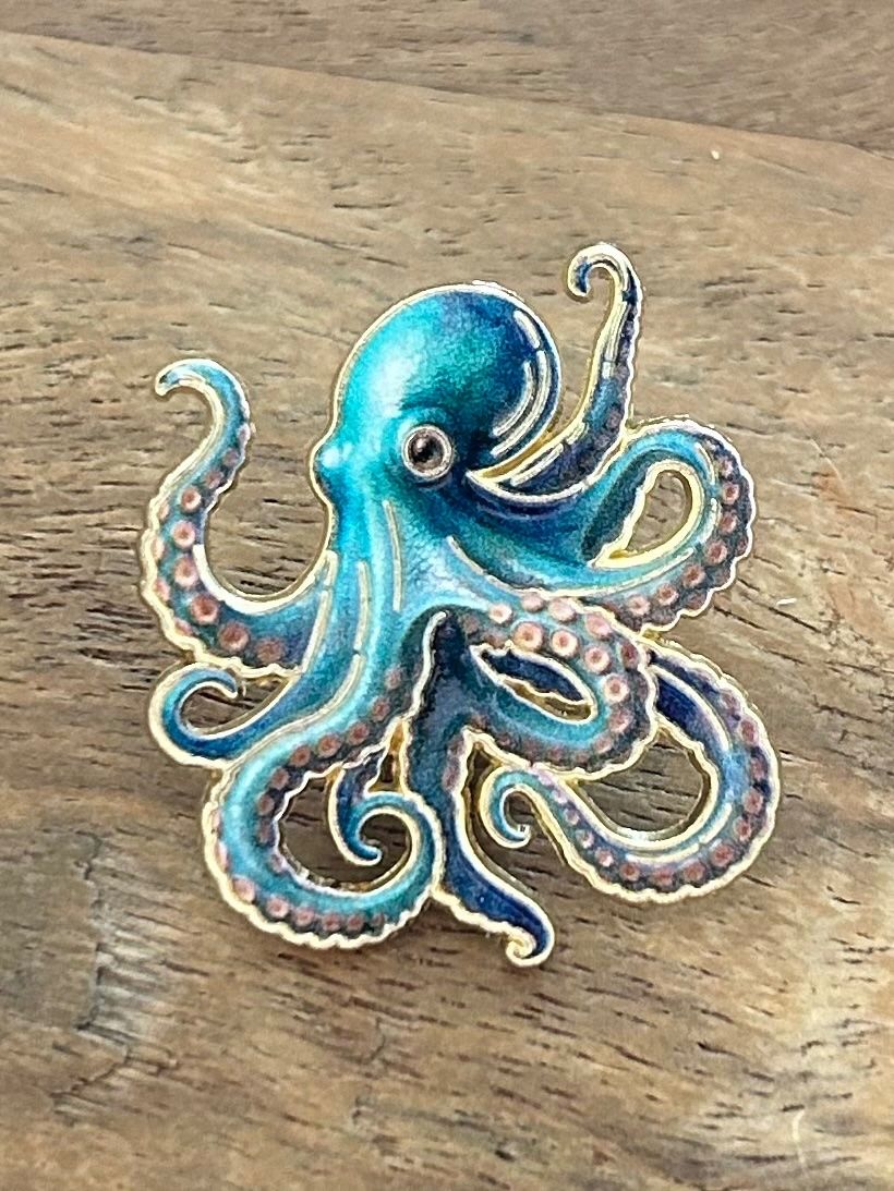 Plaketten & Abzeichen: Pin Oktopus – Neu und originalverpackt aus Geneve von vane267