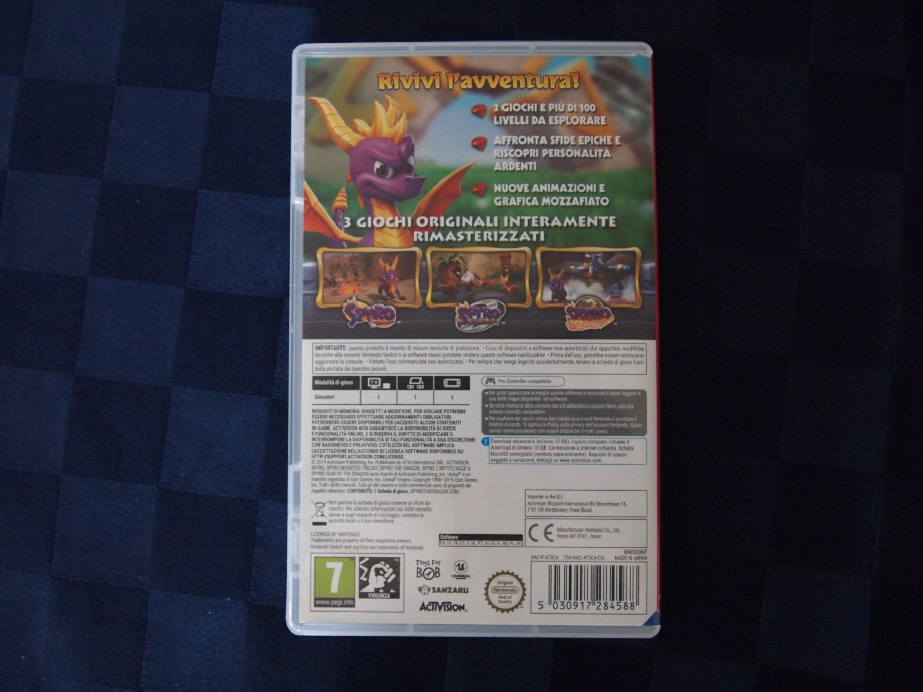 Giochi: Spyro Reignited Trilogy - Nintendo Switch - Comme neuf! – Usato da Plan-Les-Ouates venduto da Sky17 1