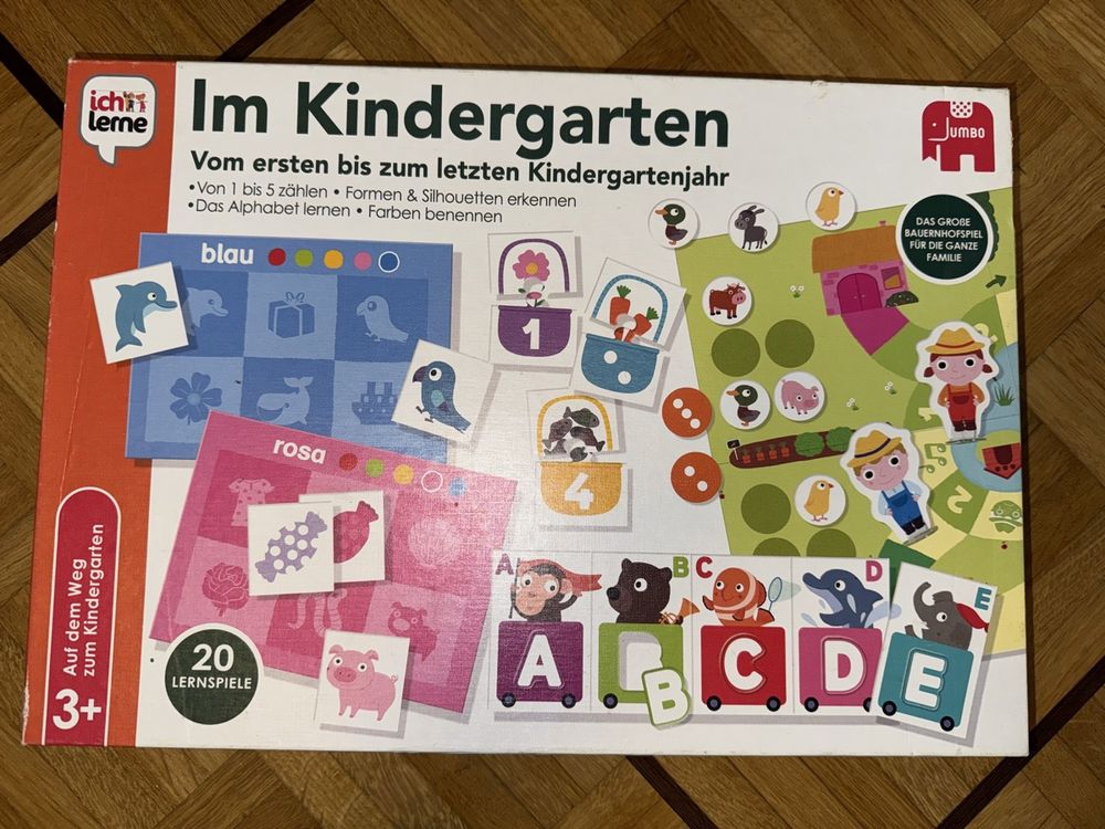 Ich lerne - Im Kindergarten - Lernspiele für Kinder ab 3! (Gebraucht
