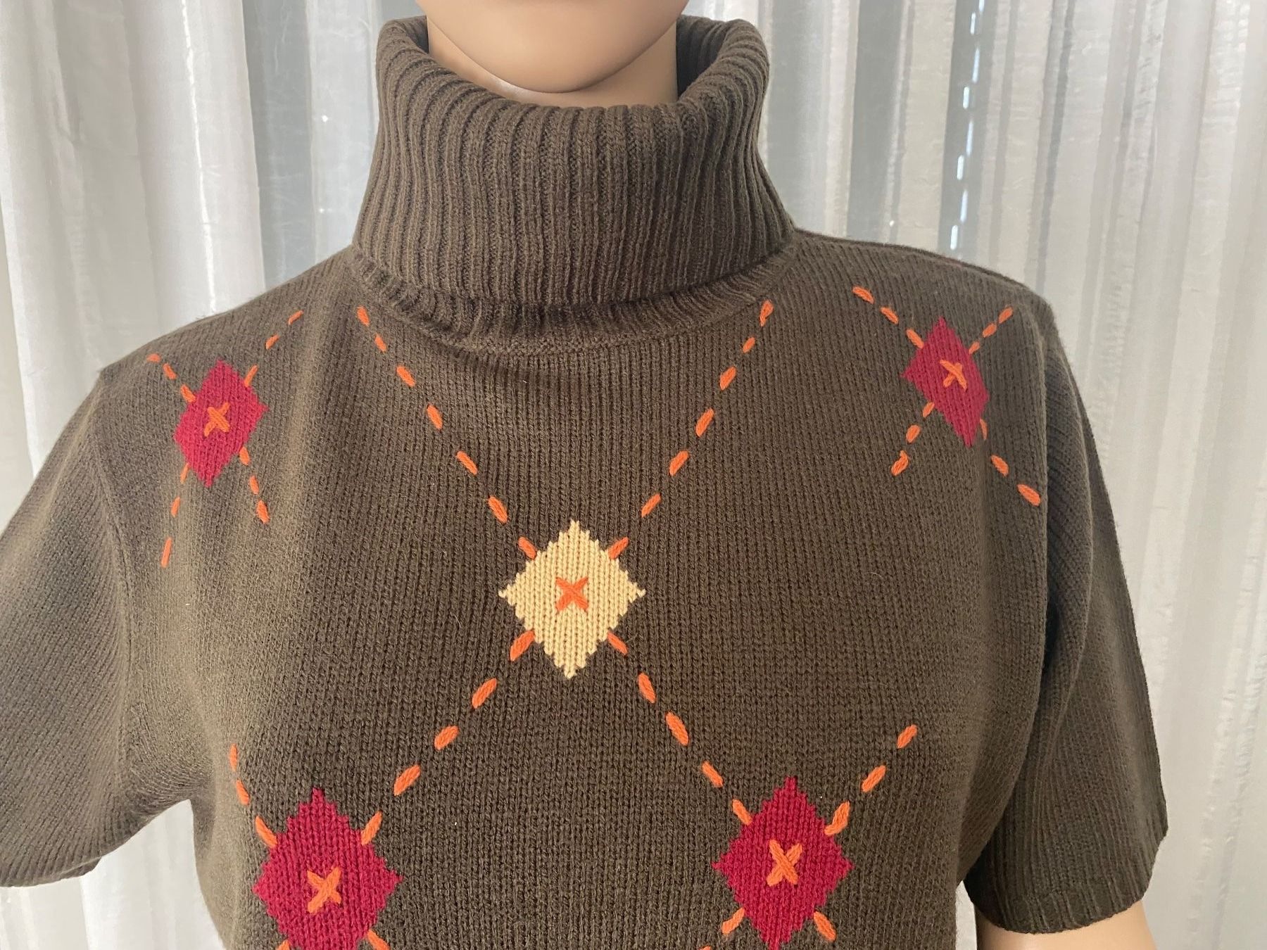 Maglioni & Felpe: Extravaganter seltener RHOMBEN Pullover, braun/beige, L – Nuovo (secondo la descrizione) da Winkel venduto da ferrari2022