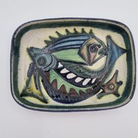 Arnold Zahner Rheinfelden, Keramikschale Fische