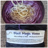 Wollknäuel Black Magic Women 200g Baumwollmischung neu
