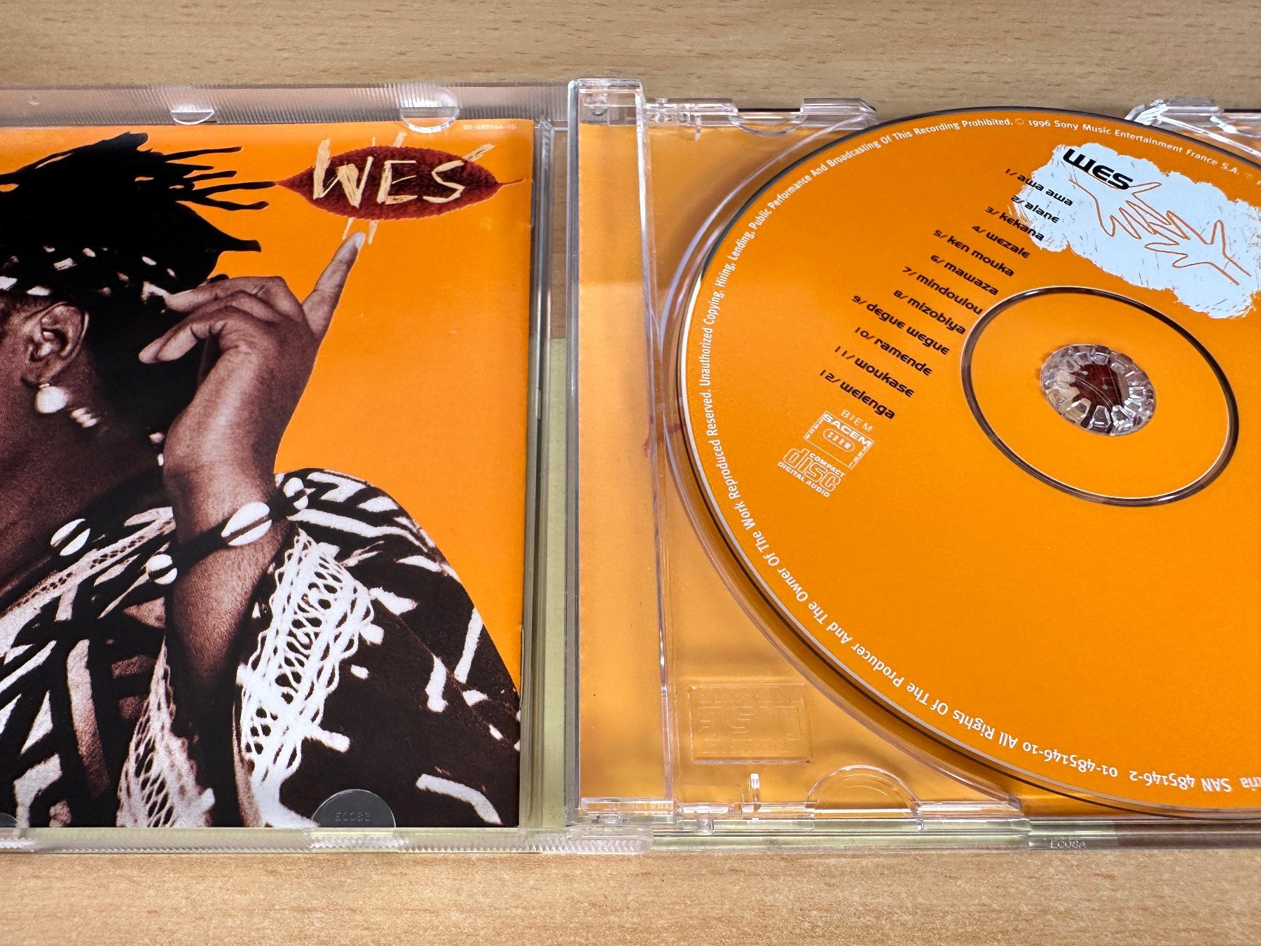 CD: Wes – Welenga (Conscience Universelle) – Usato da Rikon im Tösstal venduto da Alpenmutz 2