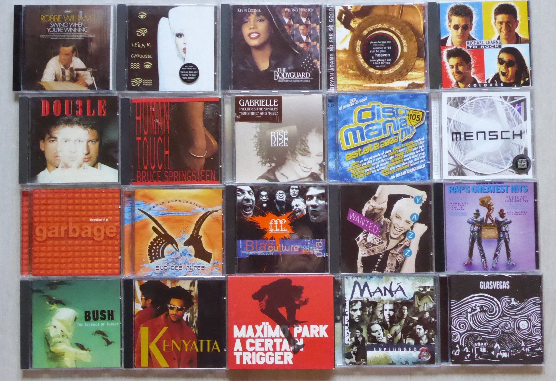 CD: 80 CDs Rock / Pop / Black  / Electro / Jazz .. ab 1.- – Usato da Möriken AG venduto da mineralia 2