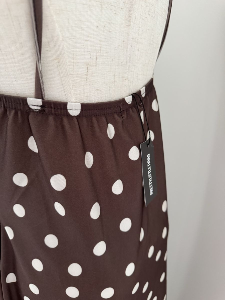 Vestiti: PrettyLittleThing Polka-Dot Maxi-Kleid – Nuovo e nell'imballaggio originale da Zürich venduto da di_archive 8