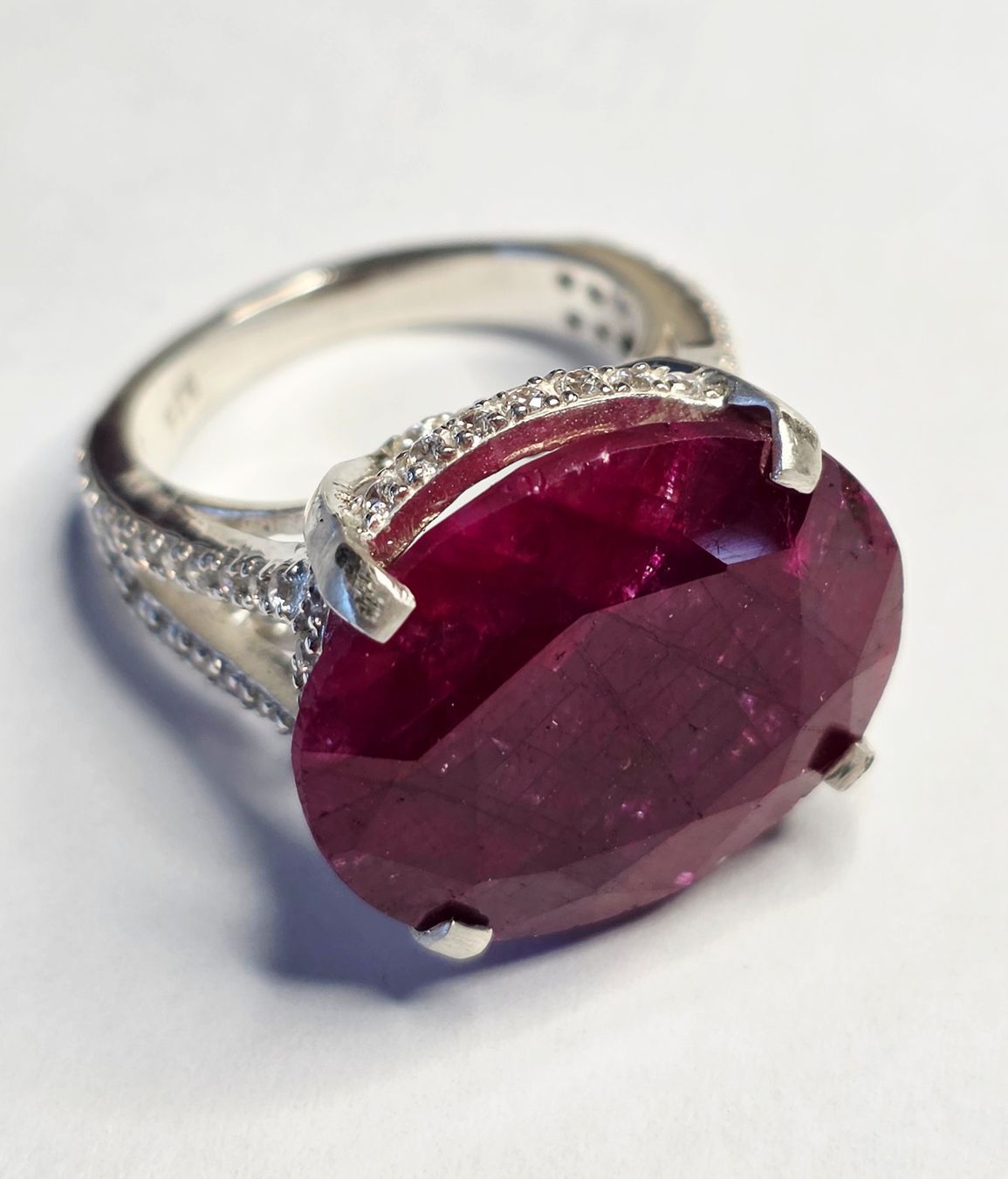 Anelli: Rubin Fingerring – Nuovo (secondo la descrizione) da Zürich venduto da Benedikt21 3