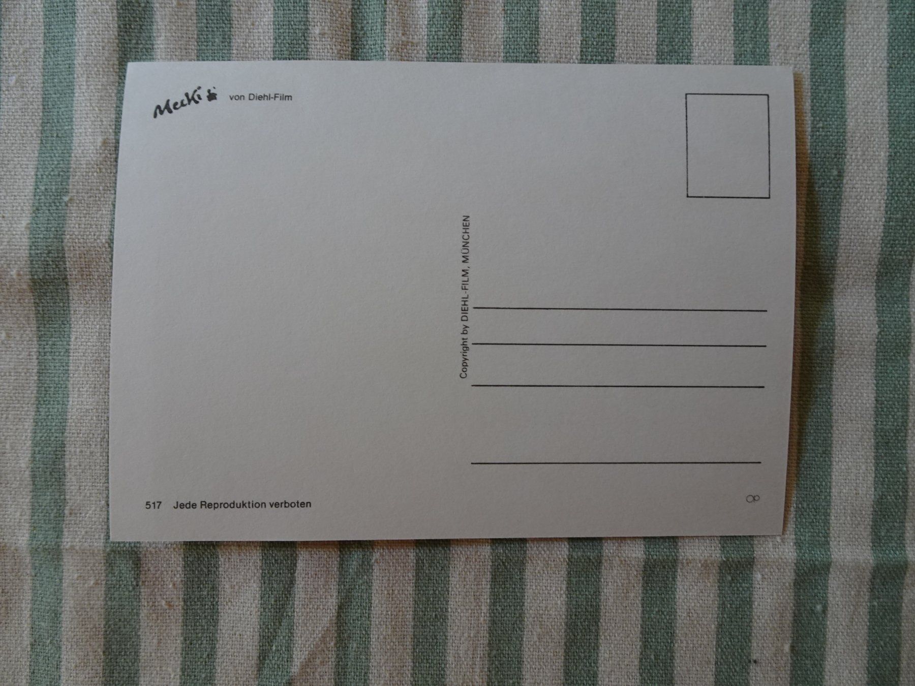 Cartoline postali: Mecki Ansichtskarte ungelaufen "So ein Stress!" - 260808 – Usato da Küssnacht am Rigi venduto da Kleinpreis-Shop 1