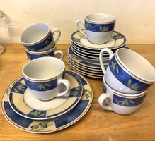 Kaffeeservice, 16-teilig, Porzellan, Casa di campagna
