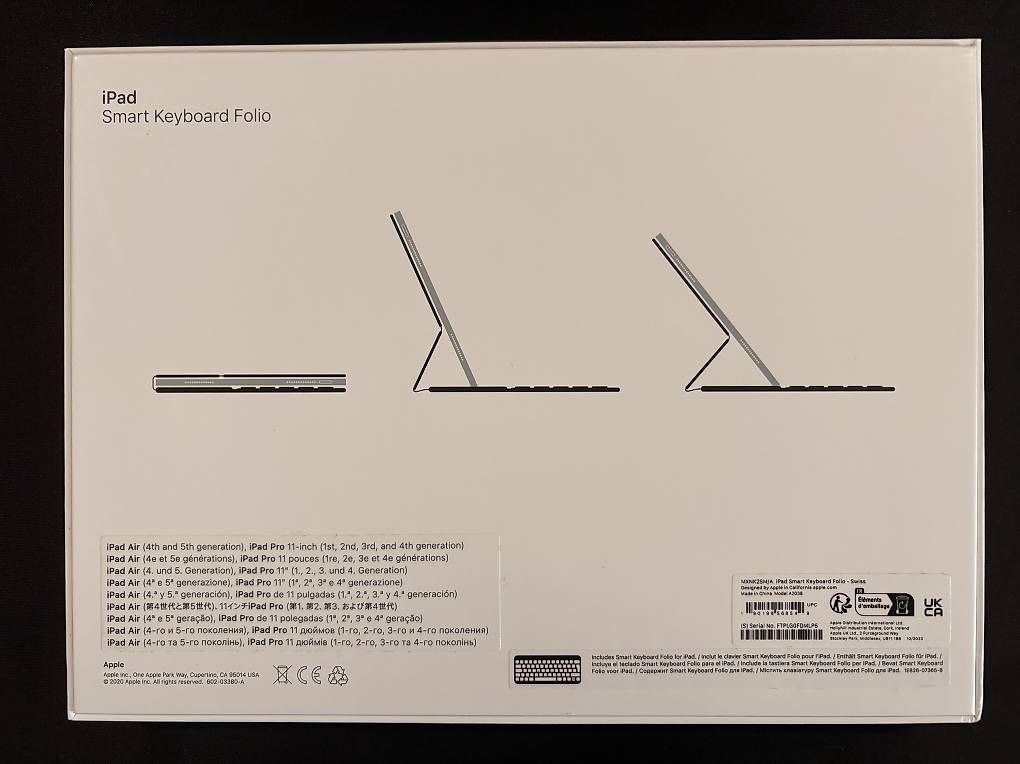 Tastiere: Apple Smart Keyboard Folio – Usato da Stäfa venduto da nic_k5nw 3