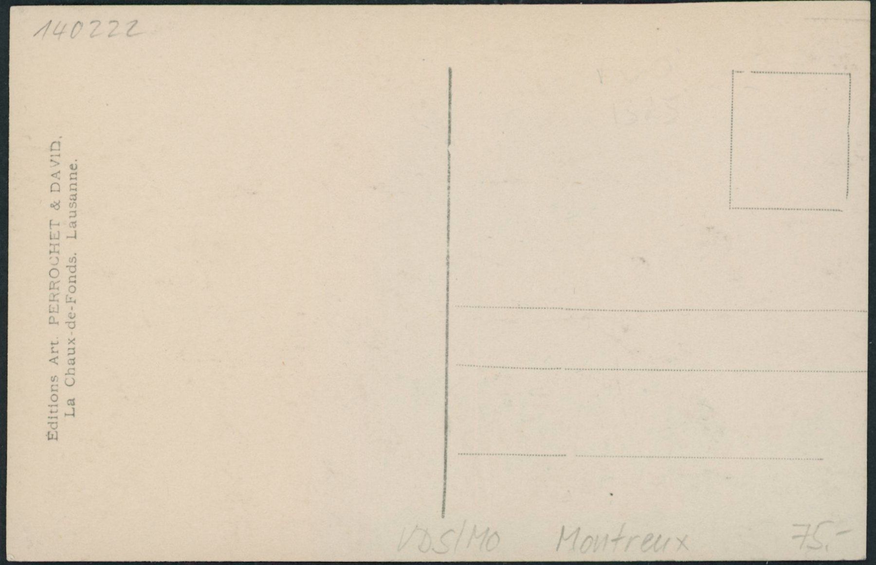 Cartoline postali: VDS Montreux – Nuovo (secondo la descrizione) da Schindellegi venduto da dolpitz 1