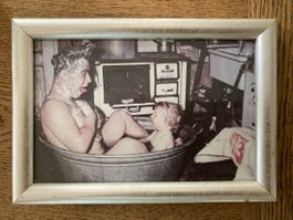 Postkartenbild in Rahmen