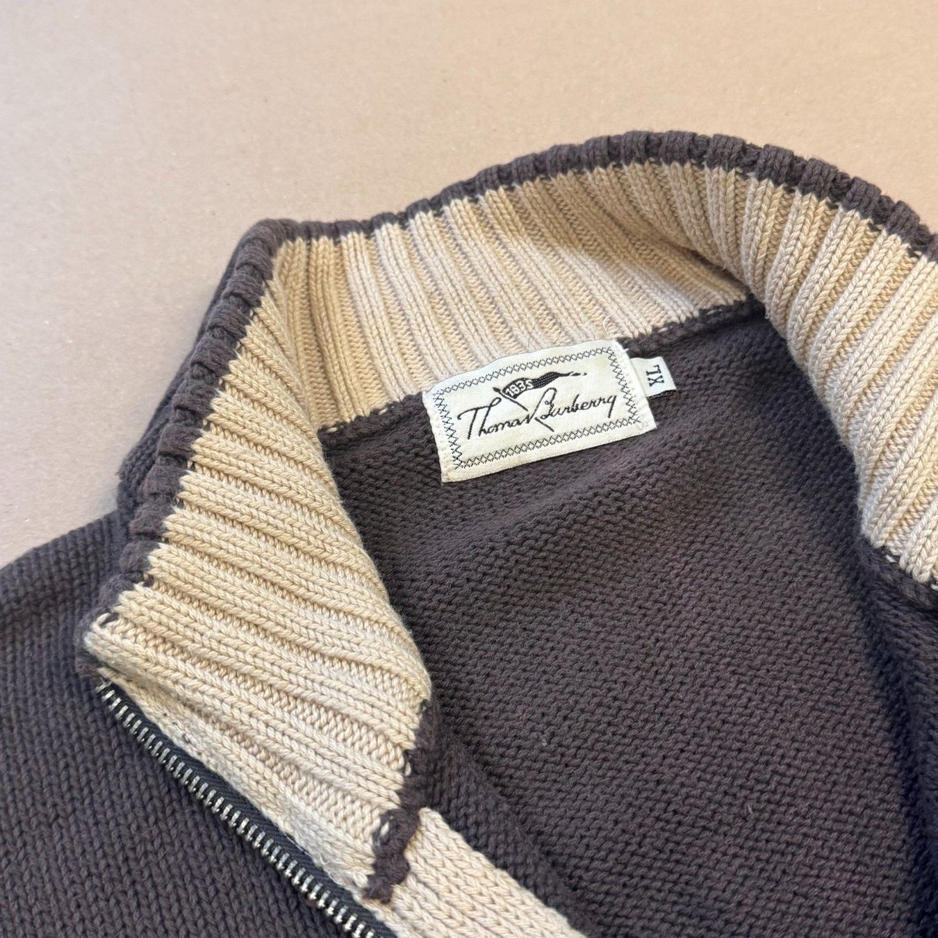 Burberry Jacken: Thomas Burberry vintage knitted jacket – Gebraucht aus St. Gallen von sourced_limited 2