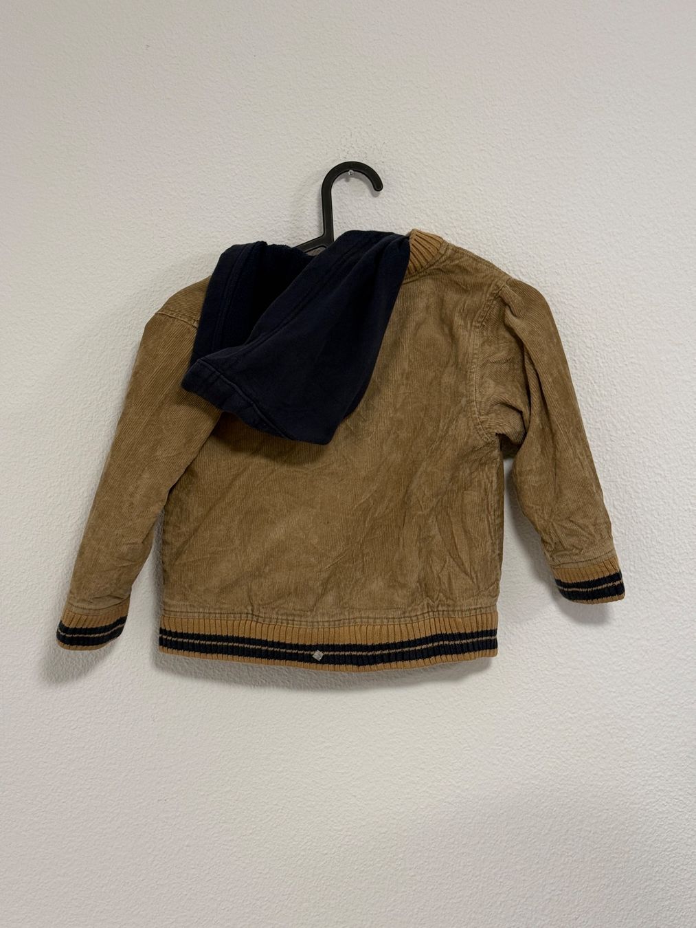 Veste Bleue à Capuche Pour Fille - Taille 4 Ans - Occasion En Très Bon état - Polaire Douce Et Confortable