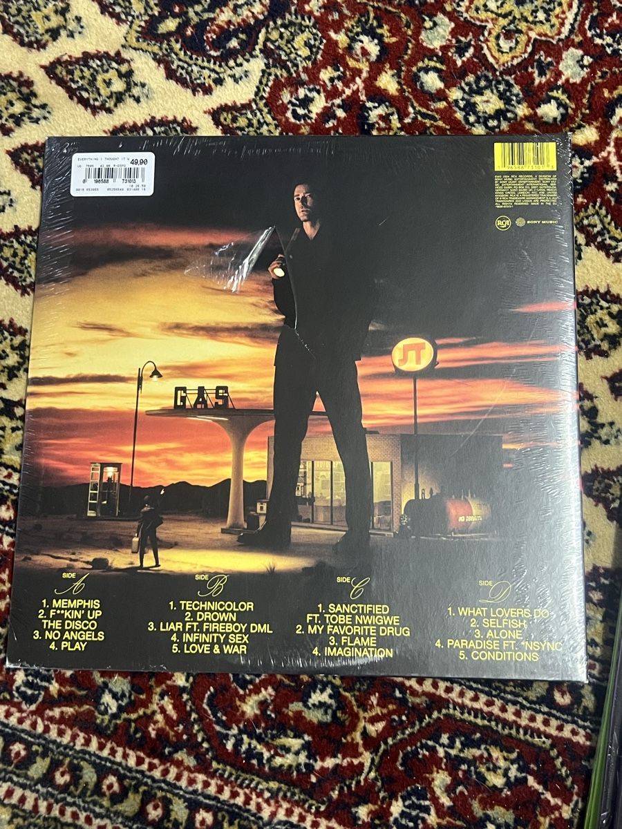 Dischi in vinile: Vinyle Justin Timberlake - Everything I Thought It Was neuf – Nuovo e nell'imballaggio originale da Matran venduto da Shiryududragon 1