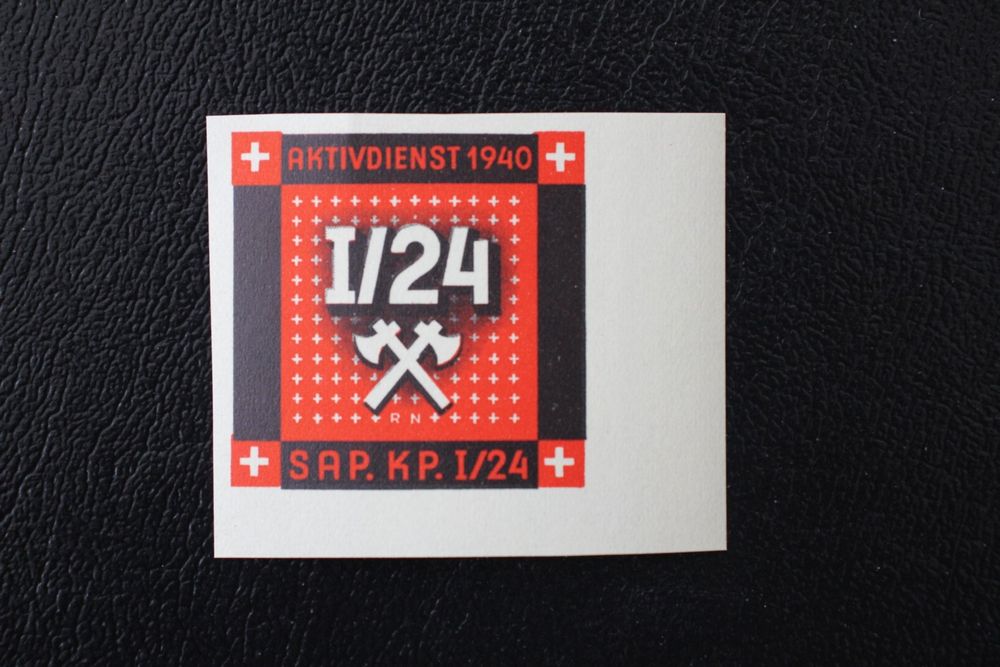 SAP. KP. I/24 AKTIVDIENST 1940 Kaufen auf Ricardo