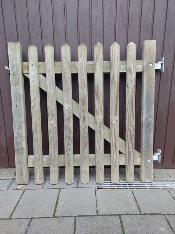 Holz Gartentor Zauntor Kaufen auf Ricardo