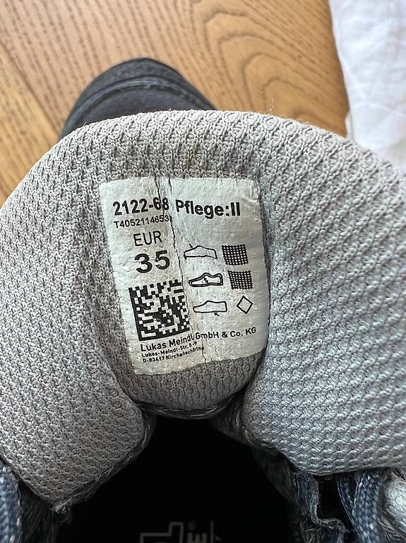 Meindl Herrenschuhe: Meindl Wanderschuhe Trekkingschuhe Grösse 35, neuwertig – Gebraucht aus Muri b. Bern von eva_7hwg 3