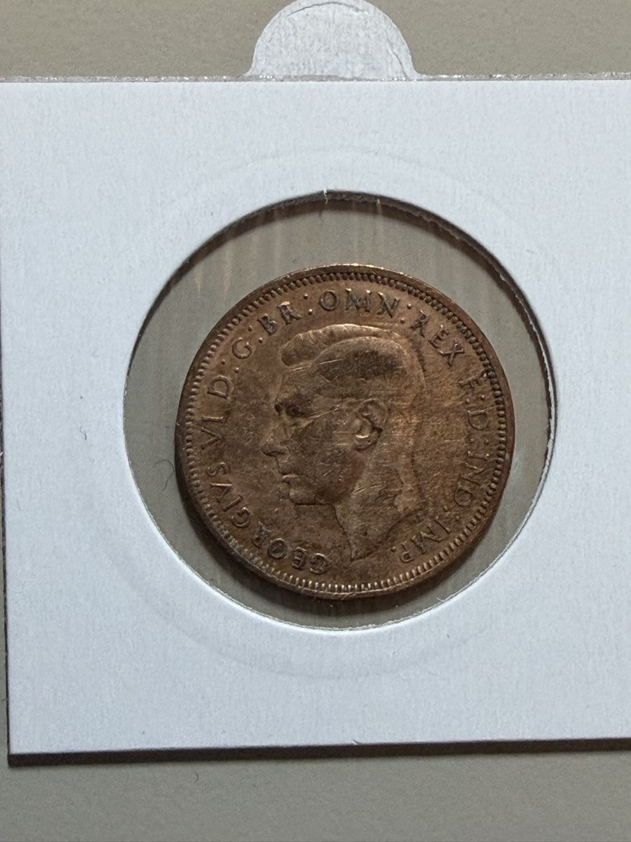 Toutes les monnaies: GB - 1/2 penny - 1938 – D'occasion à Payerne par Mike1682 1