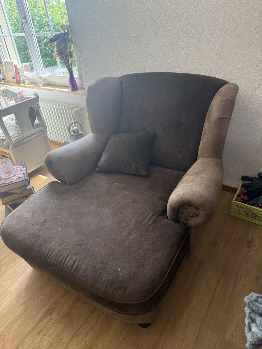 Poltrone: Gemütlicher Loungesessel  braun Gutmann – Nuovo (secondo la descrizione) da Wynau venduto da Ziegler_Secondhand 4