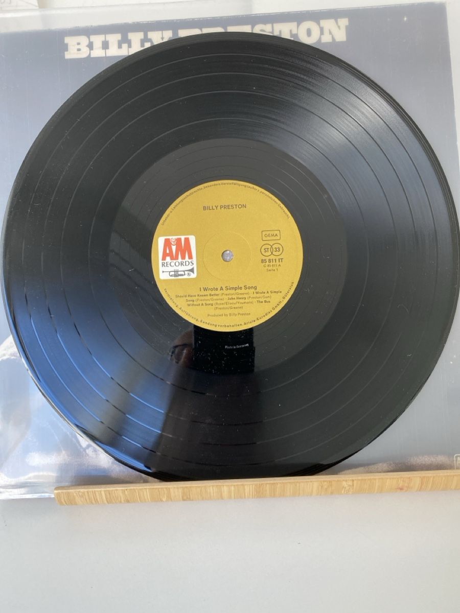 Vinyles: Billy Preston - I Wrote A Simple Song – D'occasion à Zürich par markus234 4