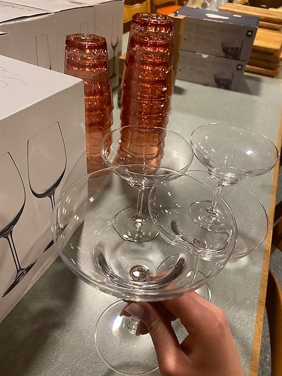 Verres: Martini Glas 4 Stk – Neuf avec emballage d'origine à Unterentfelden par Djeran.b