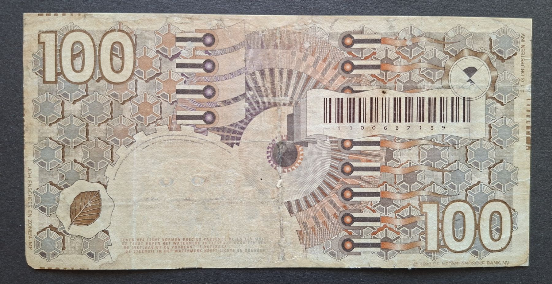 Banconote: Banknote Holland – Usato da Rümlang venduto da Xmas 1