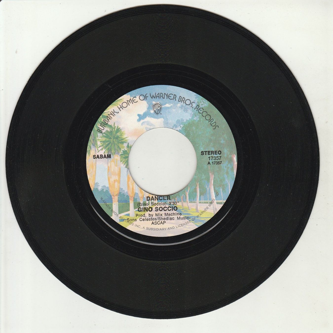 Schallplatten: Gino Soccio - Dancer 7" Vinyl 1979 – Gebraucht aus Tübach von JamesStone 2