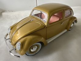 VW Käfer, Gold, Burago, 1955, 1:18, RARITÄT, Top Zustand!