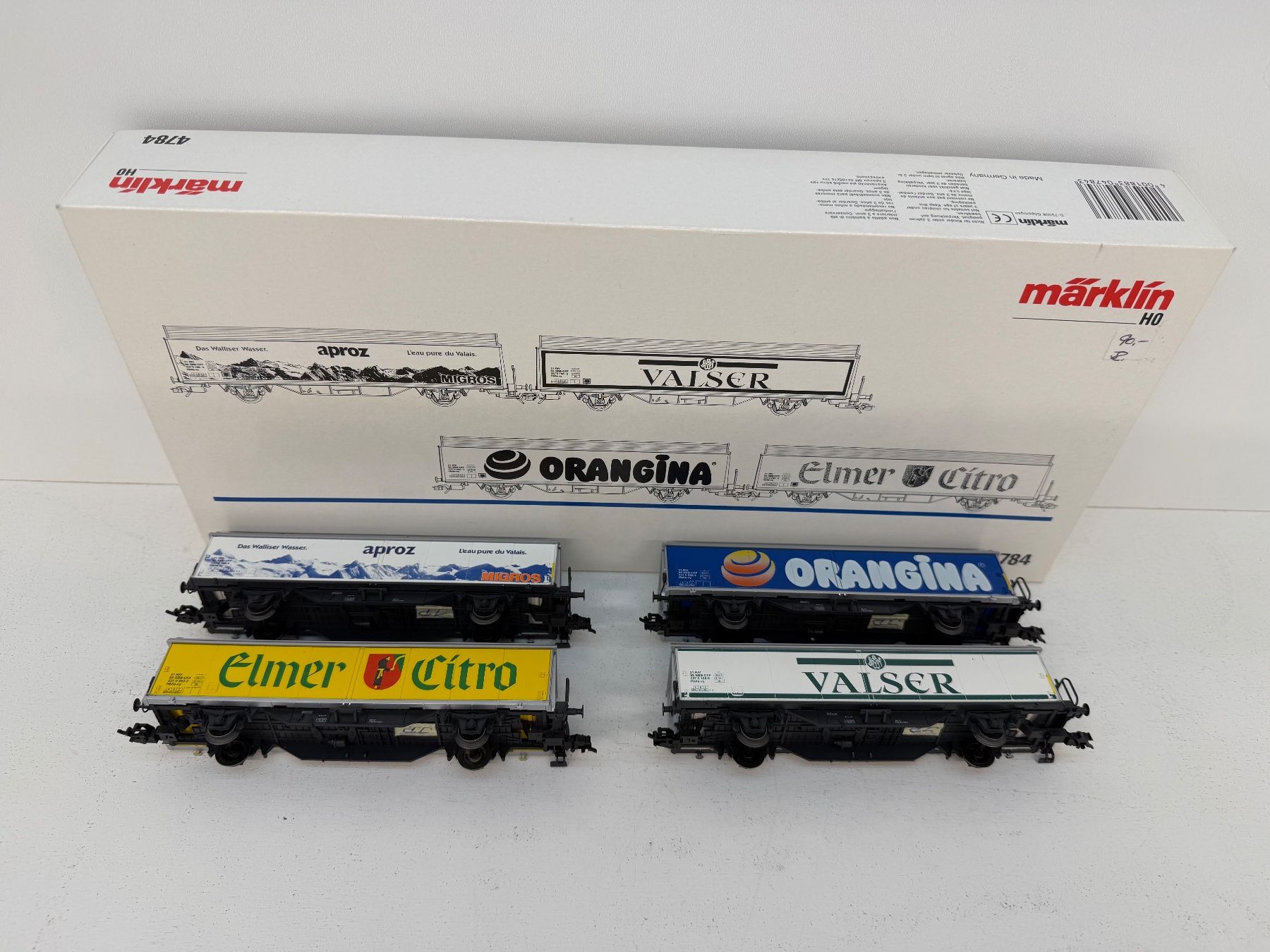 Märklin Modellini di ferrovie: 4784 Märklin Güterwagen-set der SBB – Usato da Büsserach venduto da ModellbahnDepot 1